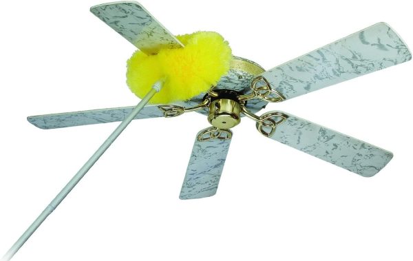 Estilo Ceiling Fan Duster Yellow - Image 4