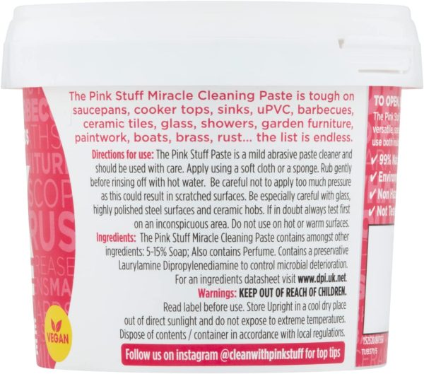 Stardrops Pink Stuff, Miracle All Purpose Cleaning Paste - Image 4