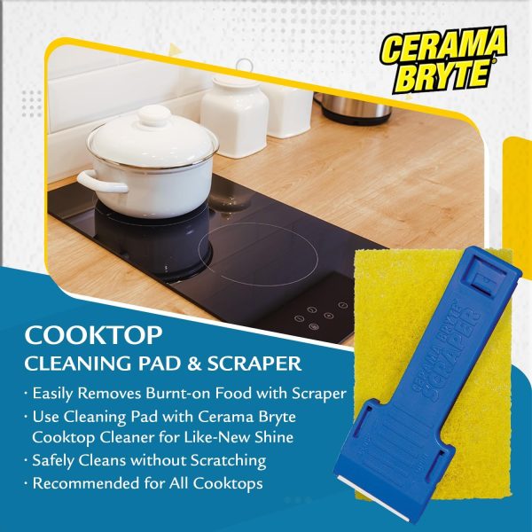 Cerama Bryte 1 x Scraper 2 Piece Set - Image 3