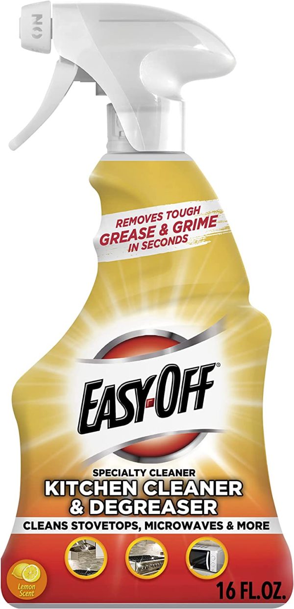 Easy Off Specialty Kitchen Degreaser Cleaner, 16 Fl Oz - Image 2