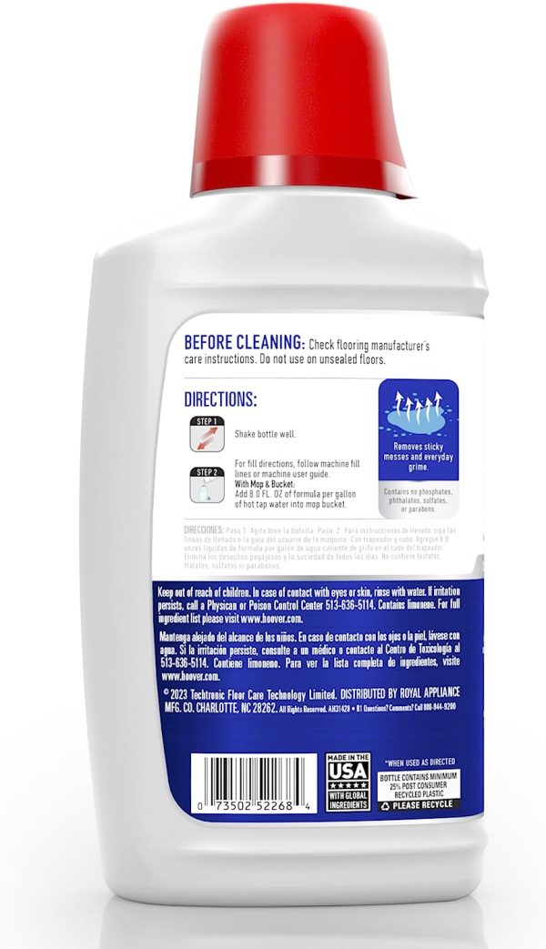 Hoover Renewal Hard Floor Cleaner, 32oz - Image 4