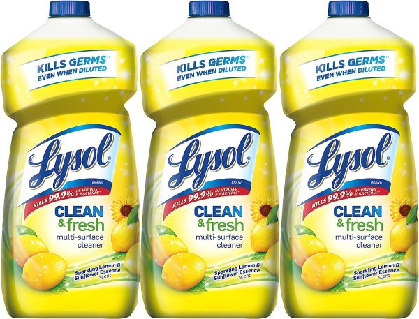 Lysol Multi-Surface Cleaner, 40 Fl Oz (Pack of 3) - Image 5