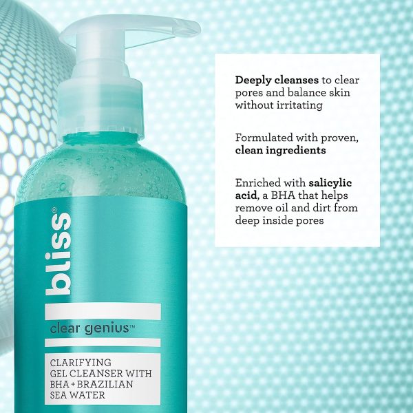 Bliss Clear Genius Clarifying Gel Cleanser - Image 4