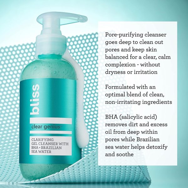 Bliss Clear Genius Clarifying Gel Cleanser - Image 2