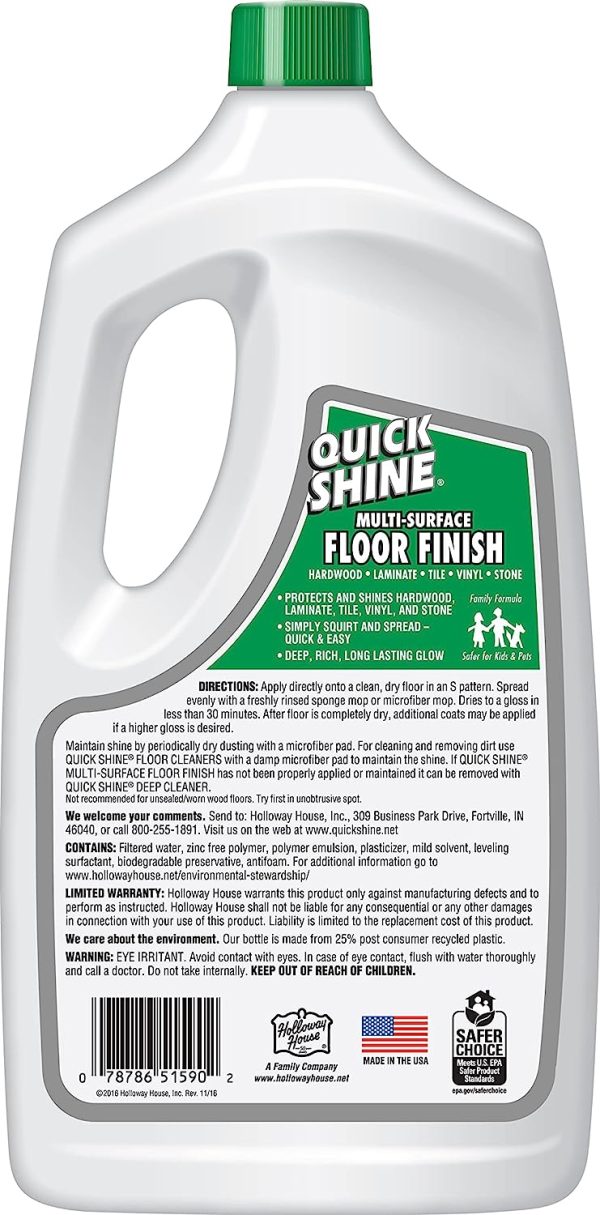 Quick Shine Multi Surface Floor Finish - Image 3