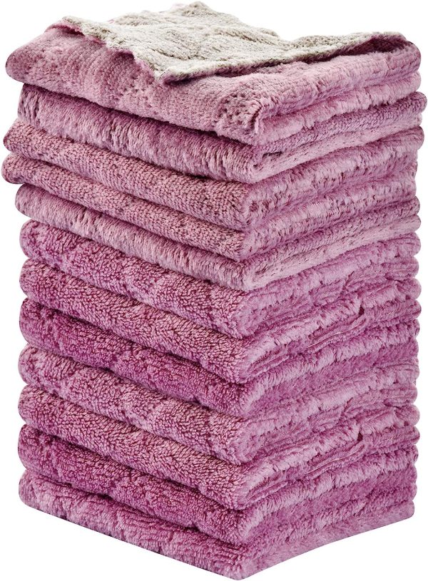 OstWony 12PCS Kitchen Towels Dish Towels 10x 6 inch - Image 3