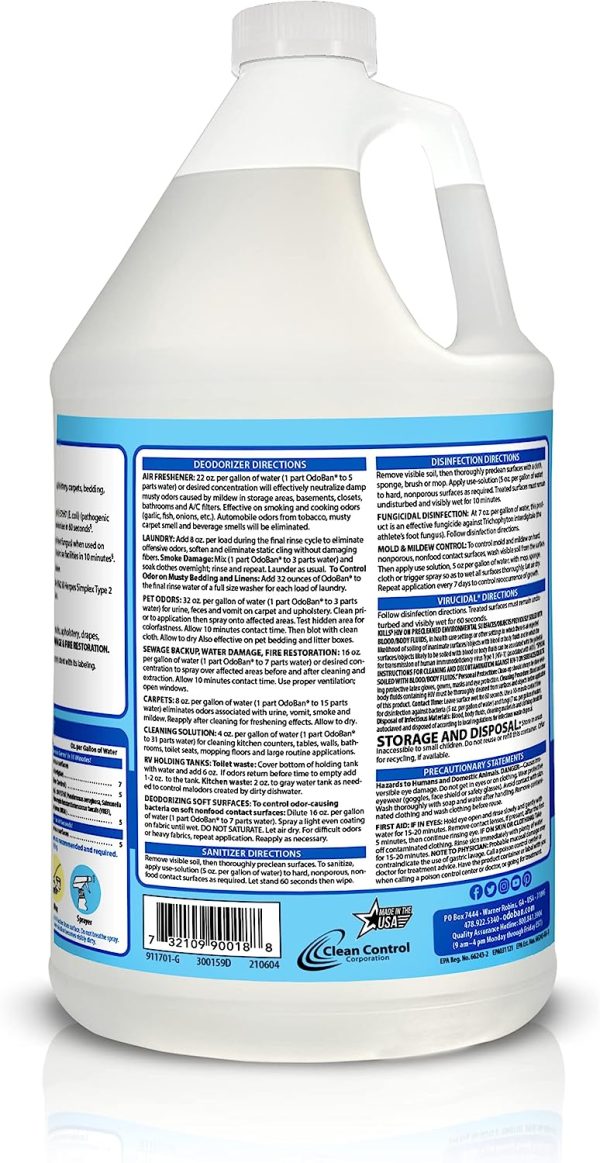 OdoBan Disinfectant Concentrate and Odor Eliminator - Image 5